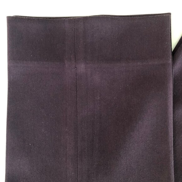 Anne Klein Modern Vintage Slim Fit Polyester Blend Trousers Purple Size 6 - Picture 5 of 9